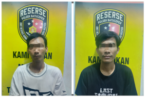 SABU 1,24 GRAM DIKIBAR! Unit Reskrim Batuceper Ciduk Dua Pria di Rawa Bamban