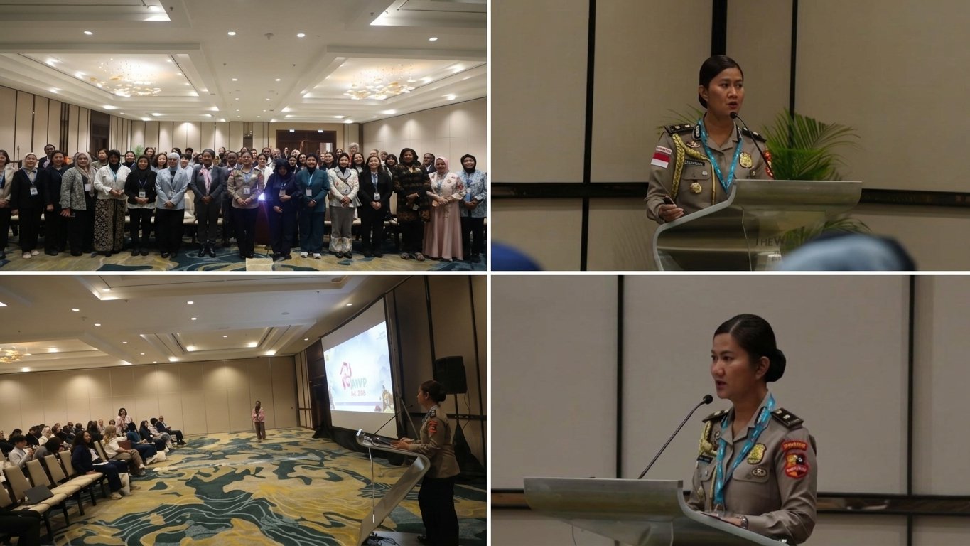 IAWP 2026: Polwan Indonesia Perkuat Wawasan dan Jejaring Internasional Hadapi Kejahatan Perdagangan Orang
