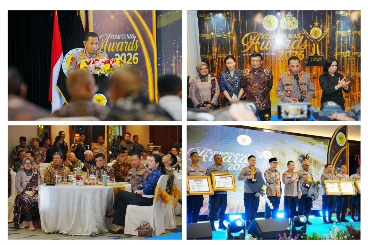 Mendorong Profesionalisme dan Reformasi Berkelanjutan, Kapolri Tegaskan Kompolnas Awards Harus Terus Digelar