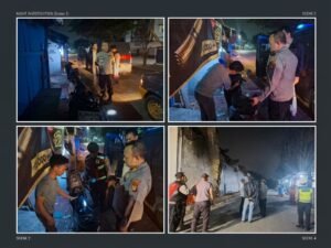 Operasi Cipta Kondisi Polsek Batuceper Sasar Kejahatan Jalanan, Wilayah Aman Kondusif