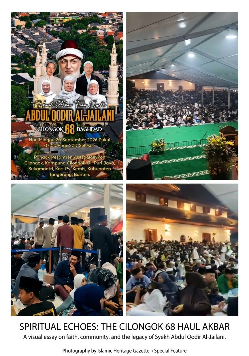 Ribuan Jamaah Padati Haul Akbar Syekh Abdul Qodir Al-Jailani ke-68 di Ponpes Al-Istiqlaliyyah Cilongok Tangerang