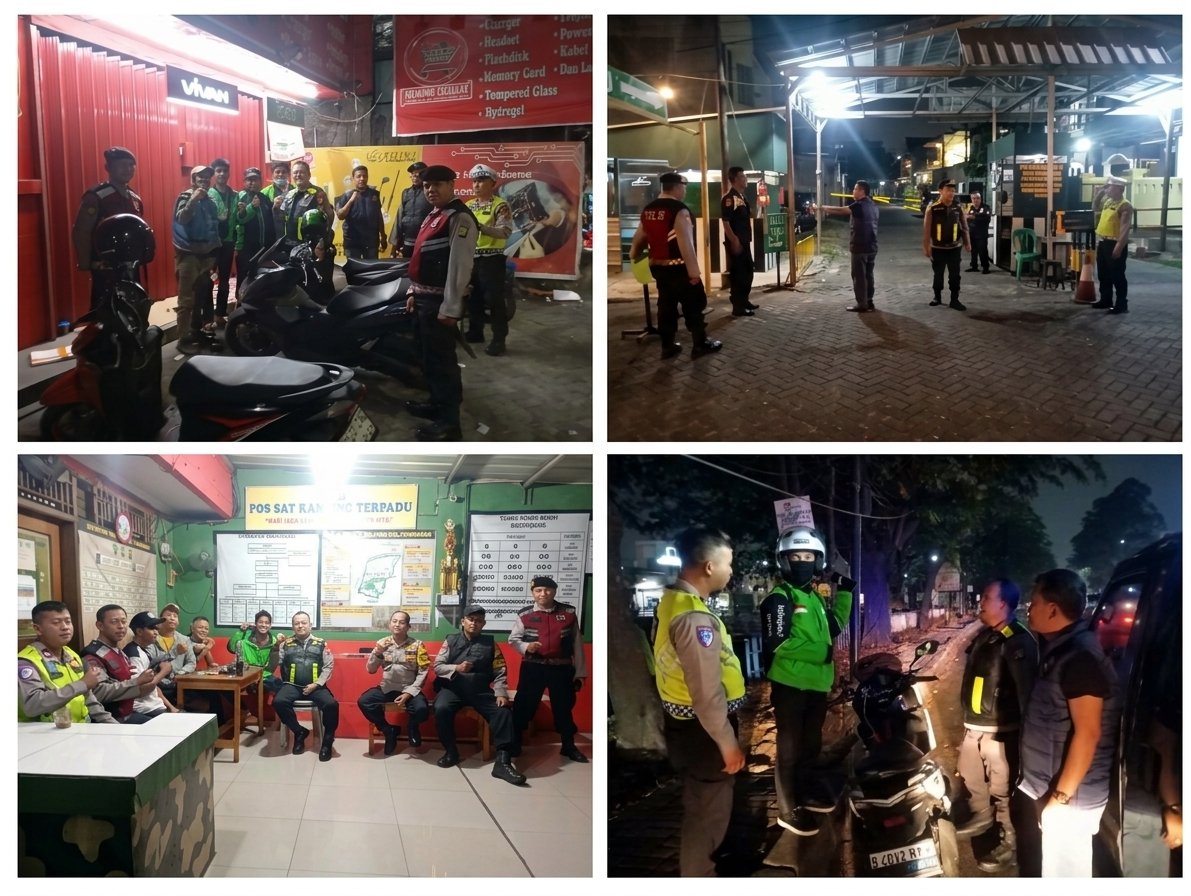 Operasi Cipta Kondisi Polsek Batuceper Sasar Kejahatan Jalanan, Wilayah Dipastikan Kondusif