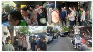 Polresta Banjarmasin Kawal Pengantaran Jenazah Korban KM Virgo Transport 8 Menuju Rumah Duka