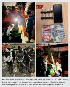 Resmob Polres Metro Tangerang Kota Bongkar Jaringan Curanmor, Tiga Pelaku dan Tiga Motor Diamankan