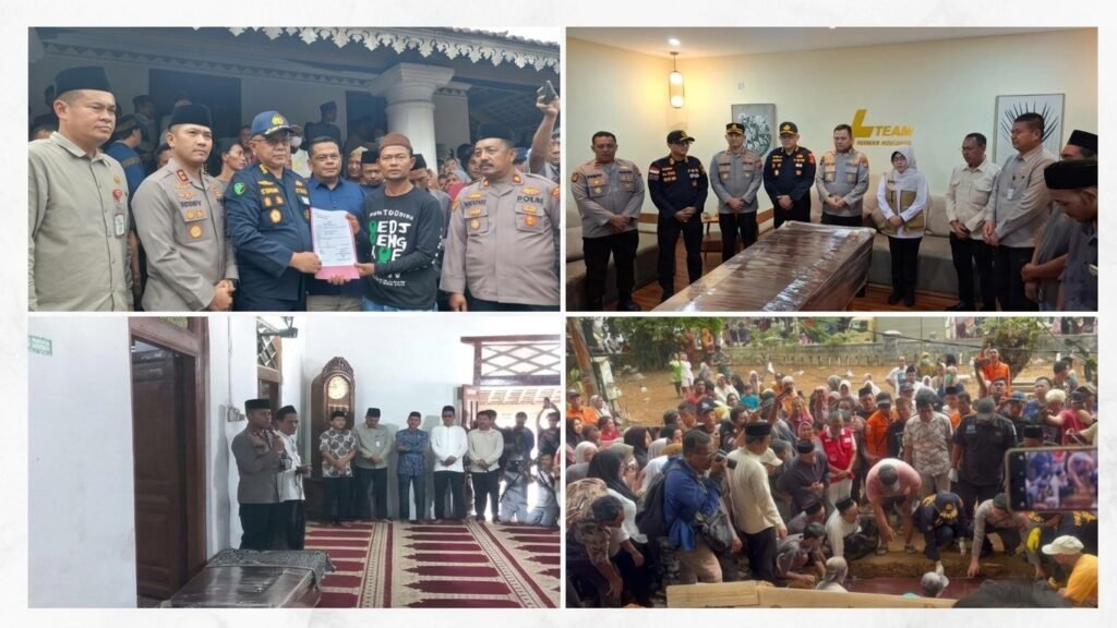 Polda Banten Dampingi Pemulangan dan Pemakaman Korban Kapal Aruphadatu 1