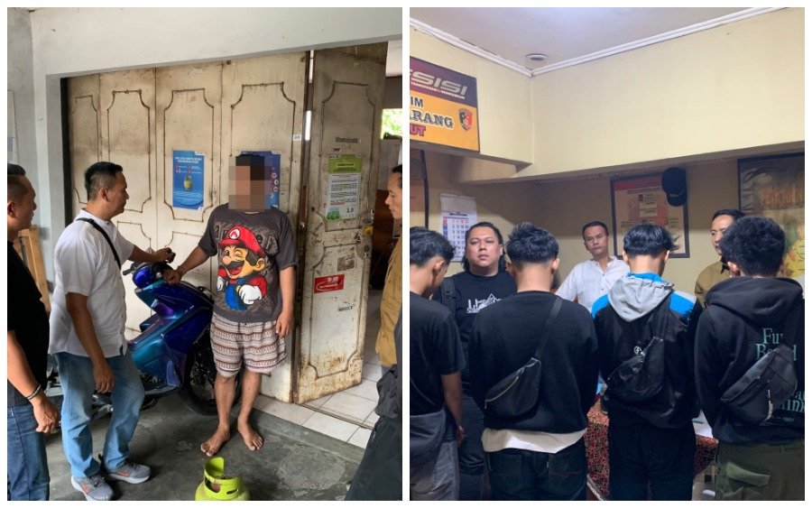 Empat Terduga Pelaku Pengeroyokan di Samarang Diamankan Tim Resmob Polda Jabar