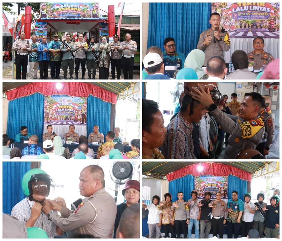 Kampung Tertib Lalu Lintas di Jalan Meratus Jadi Wujud Nyata Budaya Keselamatan