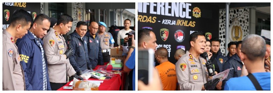 Kemasan Teh Herbal di Palsukan, Polisi Berhasil Amankan 4 Pelaku