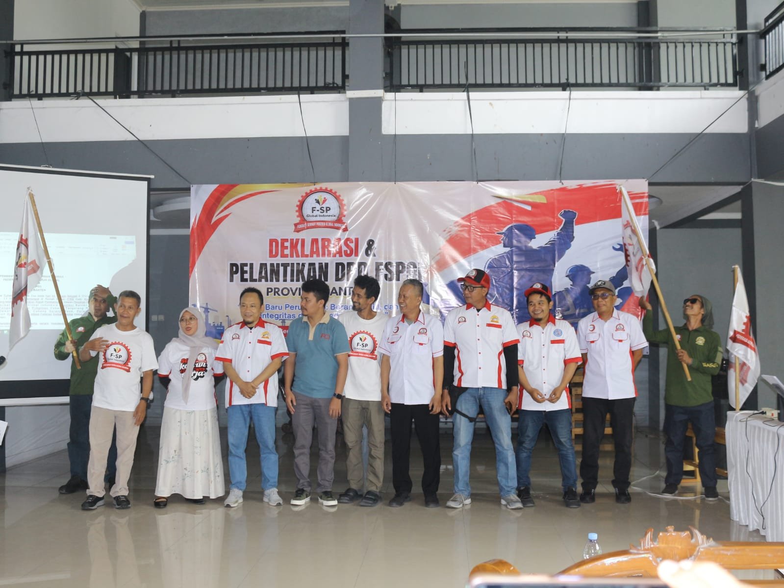 Perkuat Konsolidasi dan Perjuangan Buruh, FSPGI Resmi Deklarasikan DPC Serang Raya, Tangerang Raya, serta Lantik DPD Banten 2026–2031