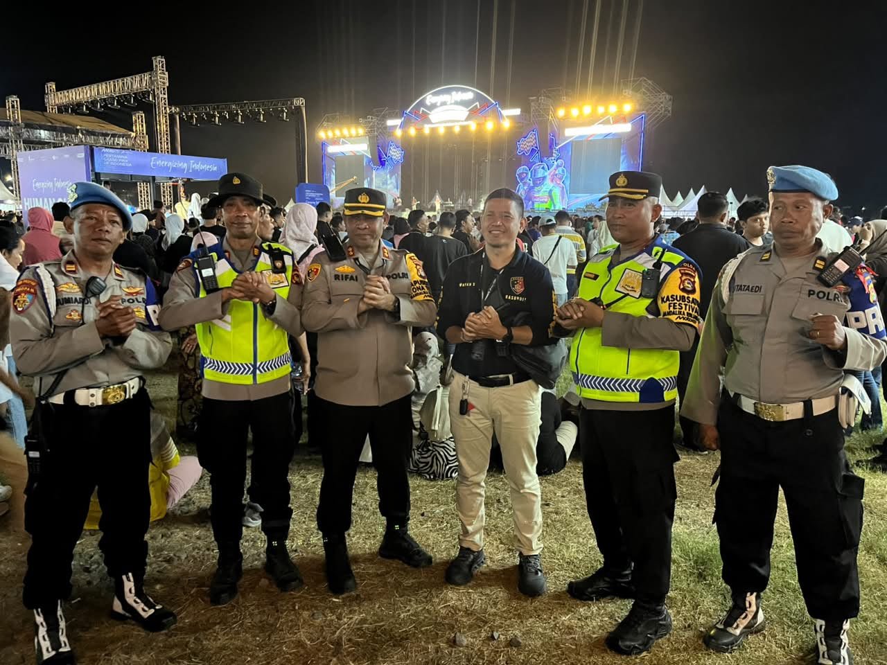 Meriahkan MotoGP Mandalika 2026, Polisi Perketat Pengamanan Festival Musik di Kawasan Sirkuit