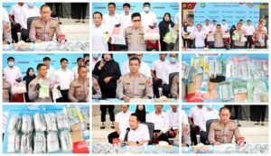 Polres Metro Tangerang Kota Bongkar 37 Kasus Narkoba, 44 Tersangka Diciduk, Ribuan Obat Berbahaya Disita